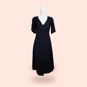 BEC + BRIDGE | Cherry Wrap Dress | Like New